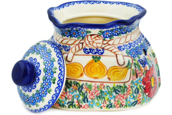 Garlic and Onion Jar 9"