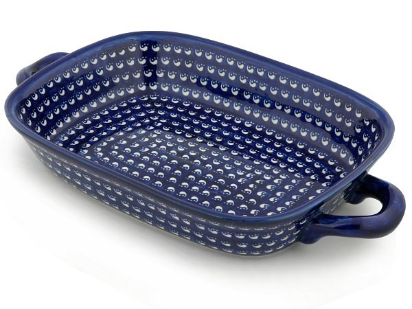 Rectangular Baker with Handles 18"