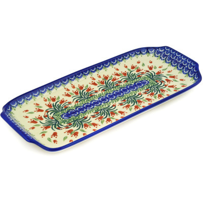 Platter with Handles 13"