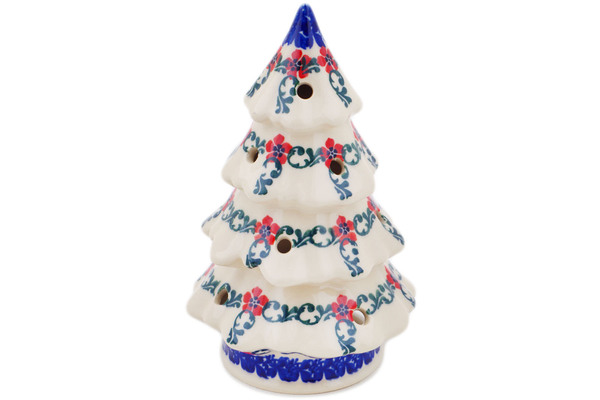 Christmas Tree Candle Holder 7"