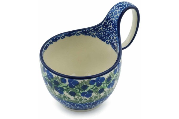 Bowl with Loop-Handle 6"