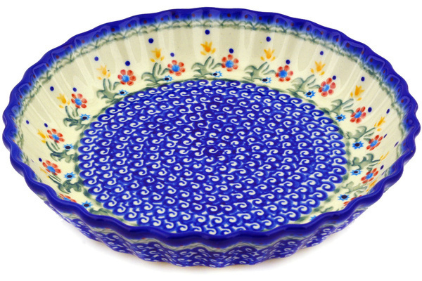 Fluted Pie Dish 10"