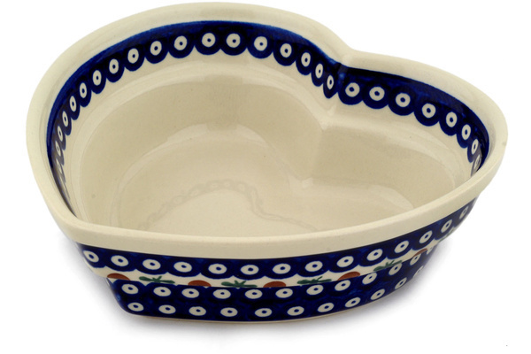 Heart Shaped Bowl 9"