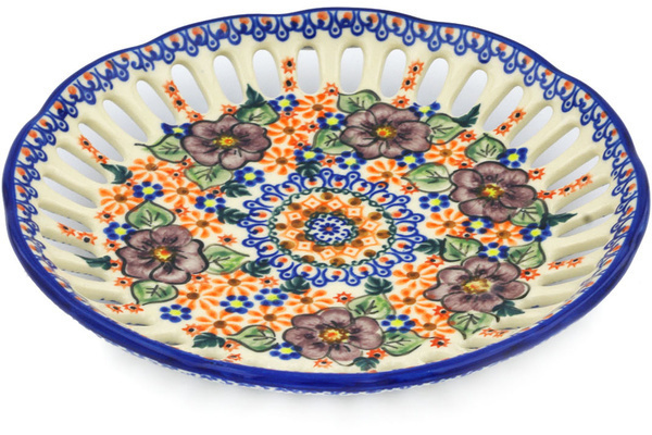 Plate with Holes 9"