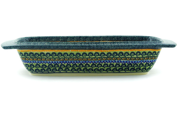 Rectangular Baker with Handles 14"