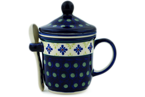 Brewing Mug with Spoon 12 oz