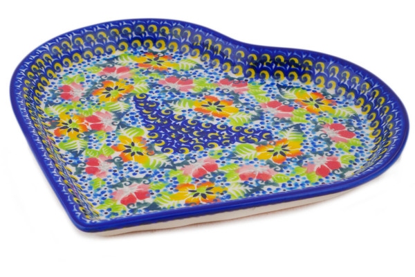 Heart Shaped Platter 9"