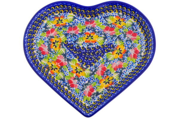 Heart Shaped Platter 9"