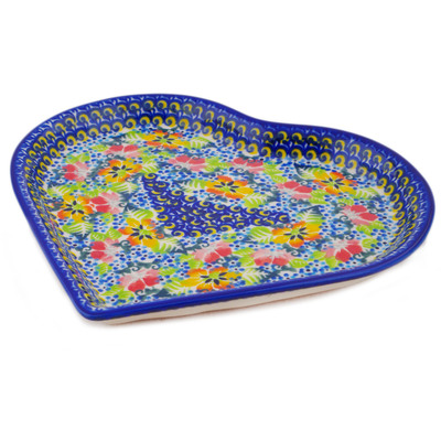 Heart Shaped Platter 9"