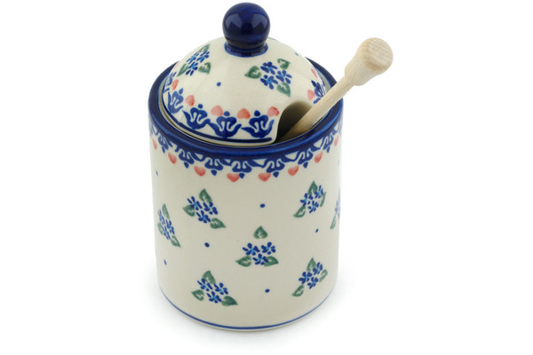 Honey Jar with Dipper 6"