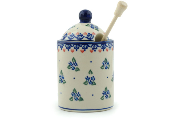 Honey Jar with Dipper 6"