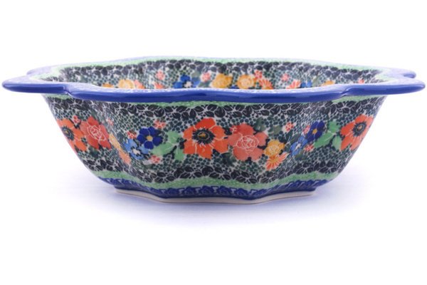 Scalloped Fluted Bowl 10"