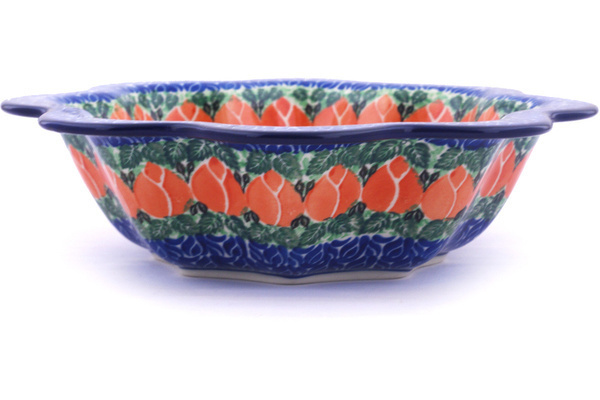 Scalloped Fluted Bowl 10"