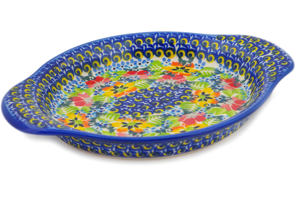 Platter with Handles 9"