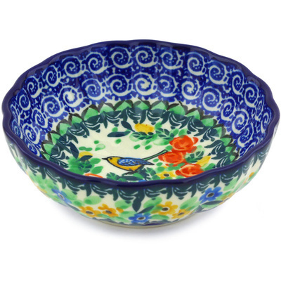 Scalloped Fluted Bowl 5"