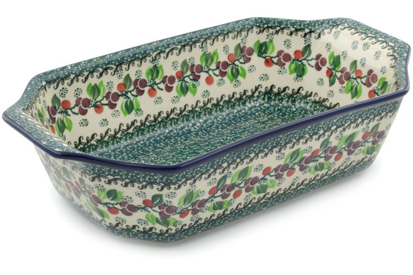 Rectangular Baker with Handles 14"