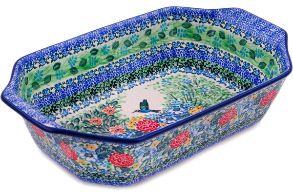 Rectangular Baker with Handles 14"