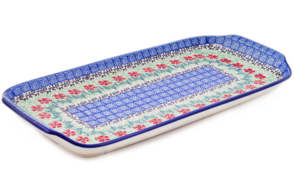 Platter with Handles 13"