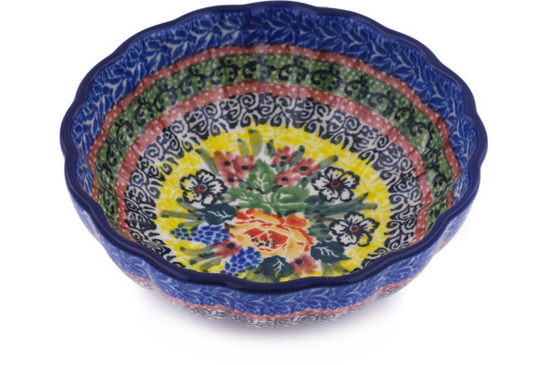 Scalloped Fluted Bowl 5"