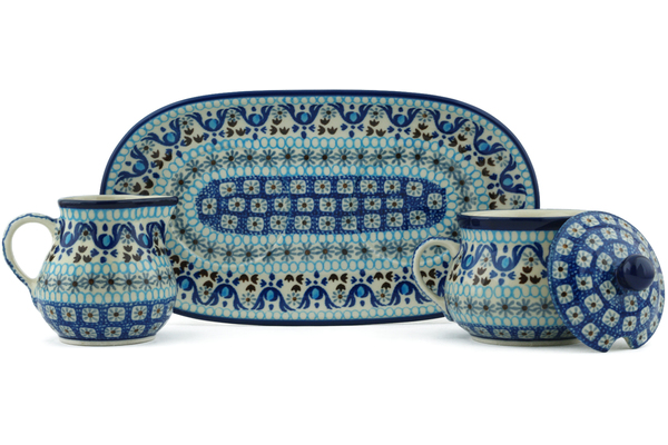 Sugar and Creamer Set 10"