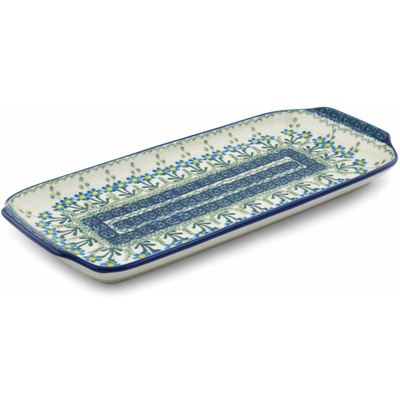 Platter with Handles 13"