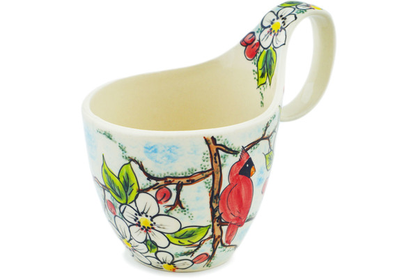 Bowl with Loop-Handle 7"