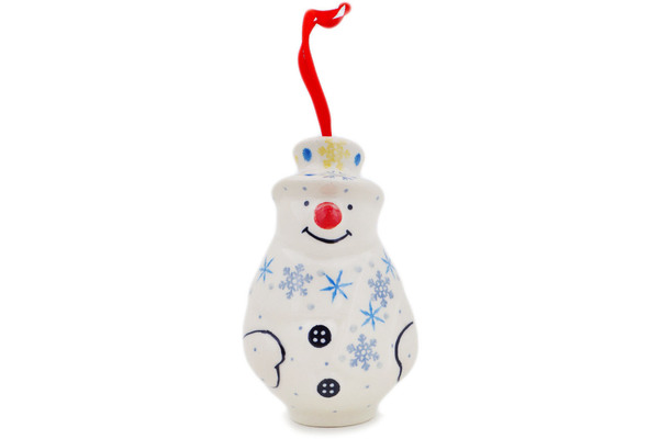 Snowman Ornament 4"