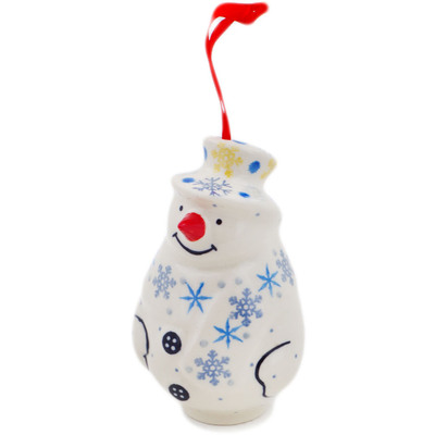 Snowman Ornament 4"