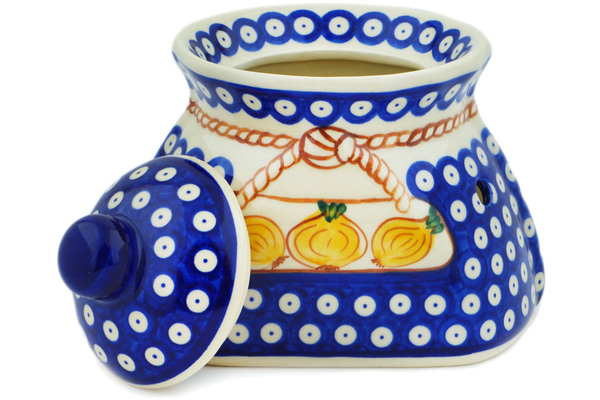 Garlic and Onion Jar 7"