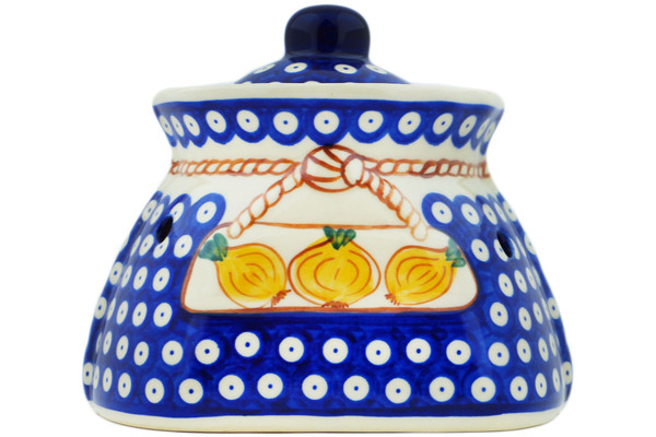 Garlic and Onion Jar 7"