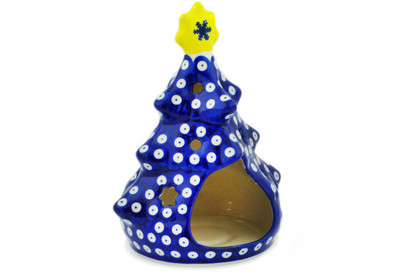 Christmas Tree Candle Holder 8"