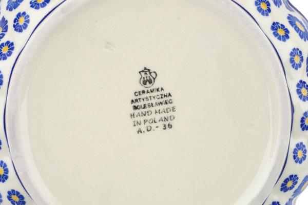 Scalloped Fluted Bowl 8"