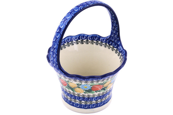 Basket with Handle 8"