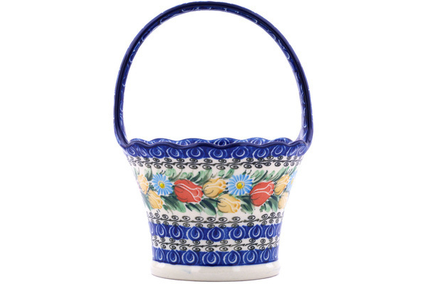 Basket with Handle 8"
