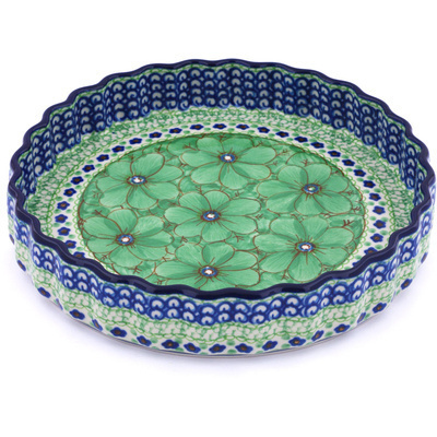 Fluted Pie Dish 9"