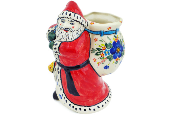 Santa Shaped Jar 9"