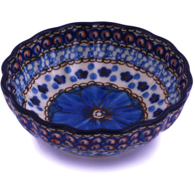 Scalloped Fluted Bowl 5"