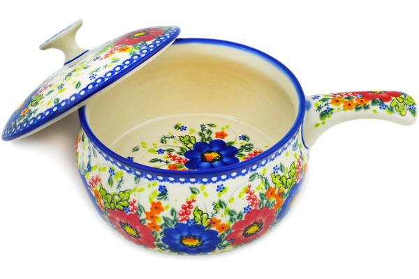 Baker with Cover with Handles 9"