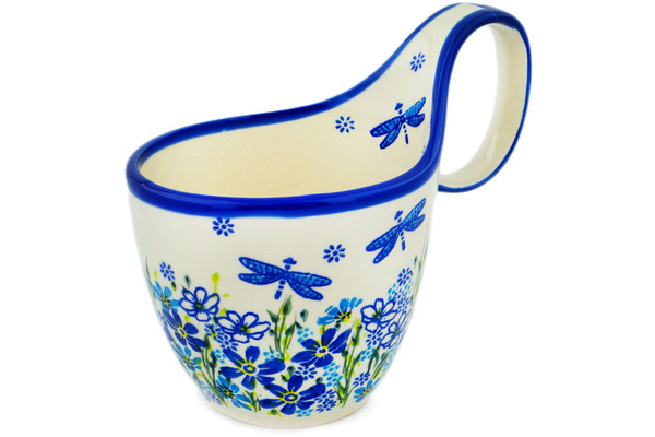 Bowl with Loop-Handle 7"