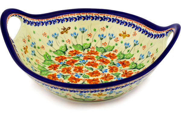 Bowl with Handles 14"