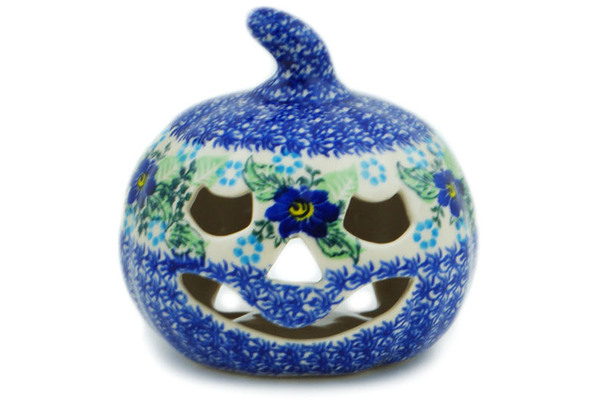 Jack O Lantern Candle Holder 5"