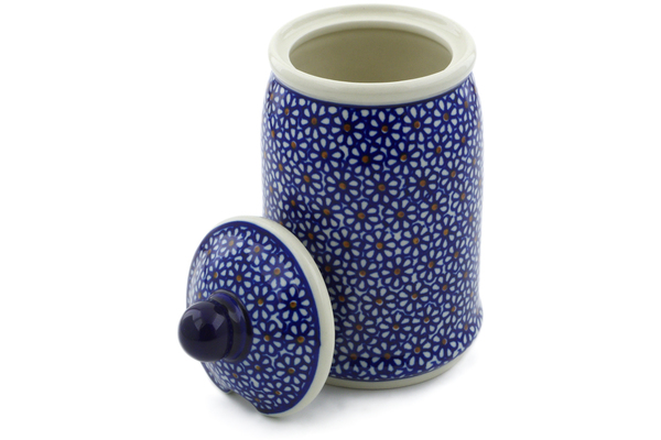 Jar with Lid with Opening 7"