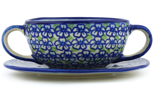 Bouillon Cup with Saucer 13 oz