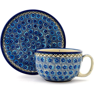 Cup with Saucer 13 oz
