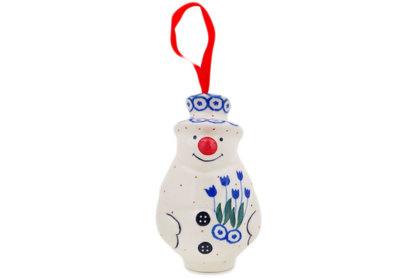 Snowman Ornament 4"