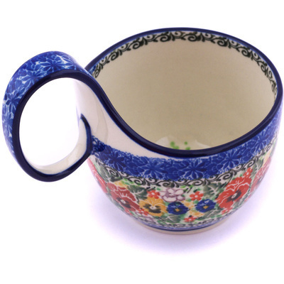 Bowl with Loop-Handle 6"