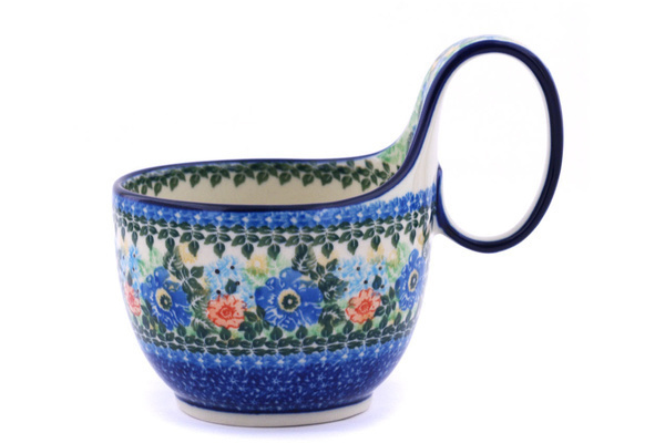 Bowl with Loop-Handle 6"