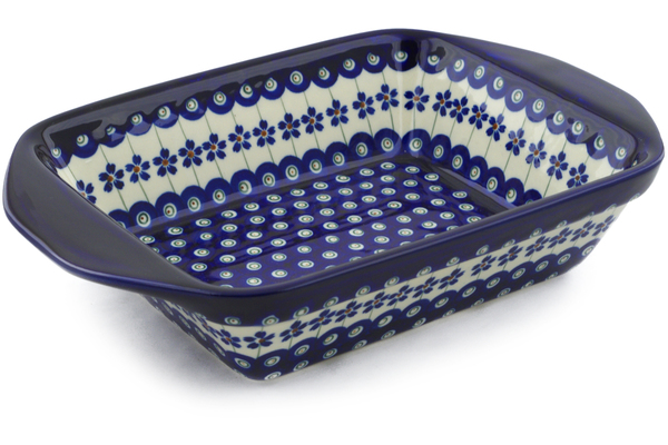 Rectangular Baker with Handles 12"