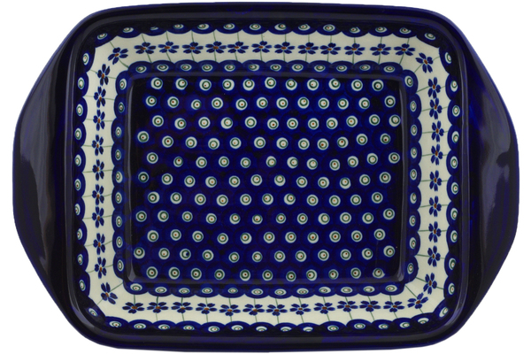 Rectangular Baker with Handles 12"