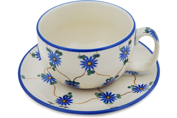 Cup with Saucer 13 oz